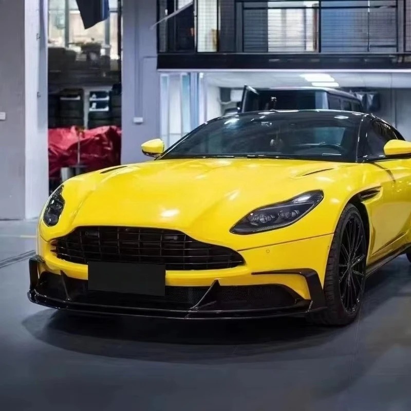 Customized New Upper Front Diffuser Body Kit for  DB11 Upgrade with Pk Style Dry Carbon Fiber Upper Front Lip